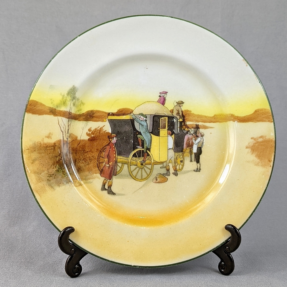 Royal Doulton Coaching Days 8" Salad Plate